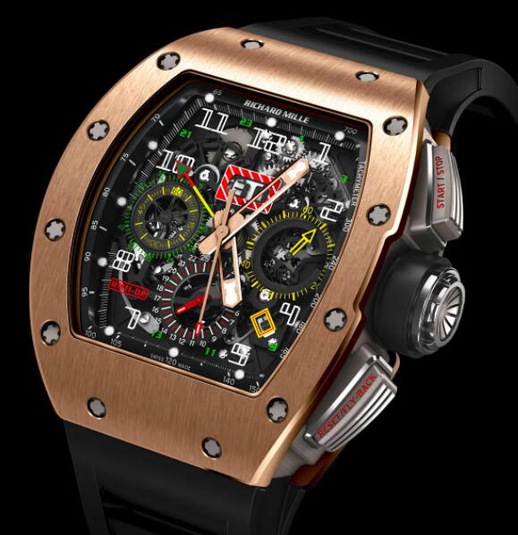Replica Richard Mille RM 11-02 Automatic Winding Flyback Chronograph GMT 558.04A.91-1 Watch